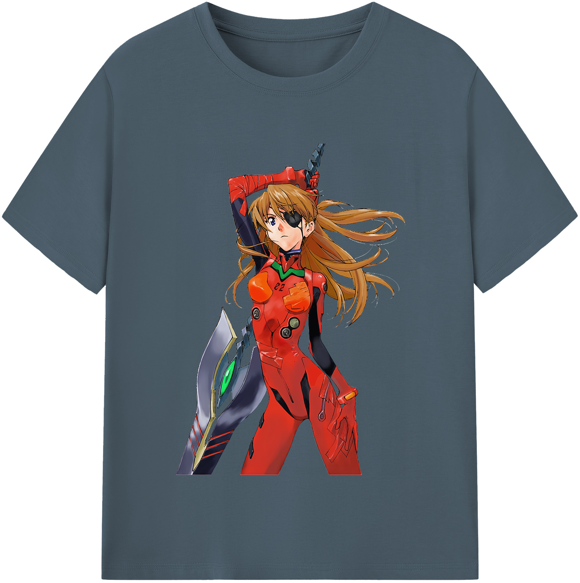 （画像用） EVA 新世紀エヴァンゲリオン 綿100％半袖Tシャツ（フロントプリント）